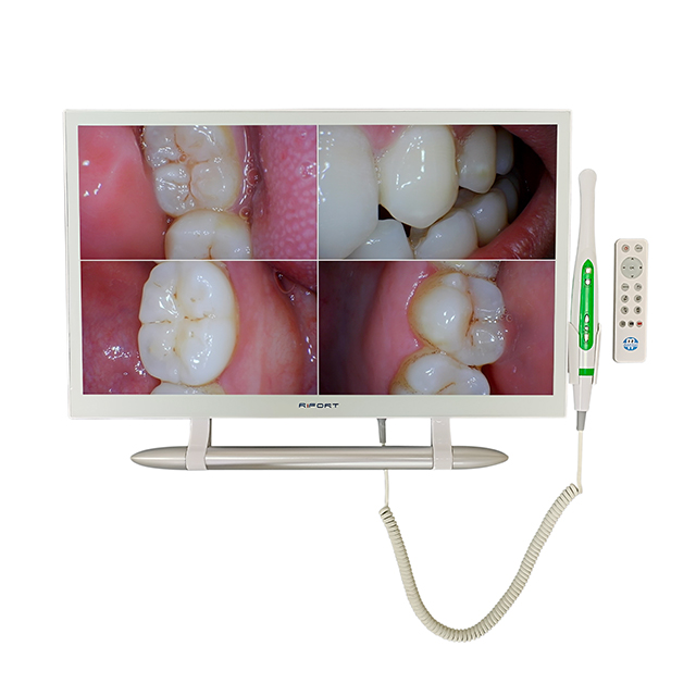 Sistema de cámara intraoral multifuncional dental YF2200M con monitor de 22 pulgadas