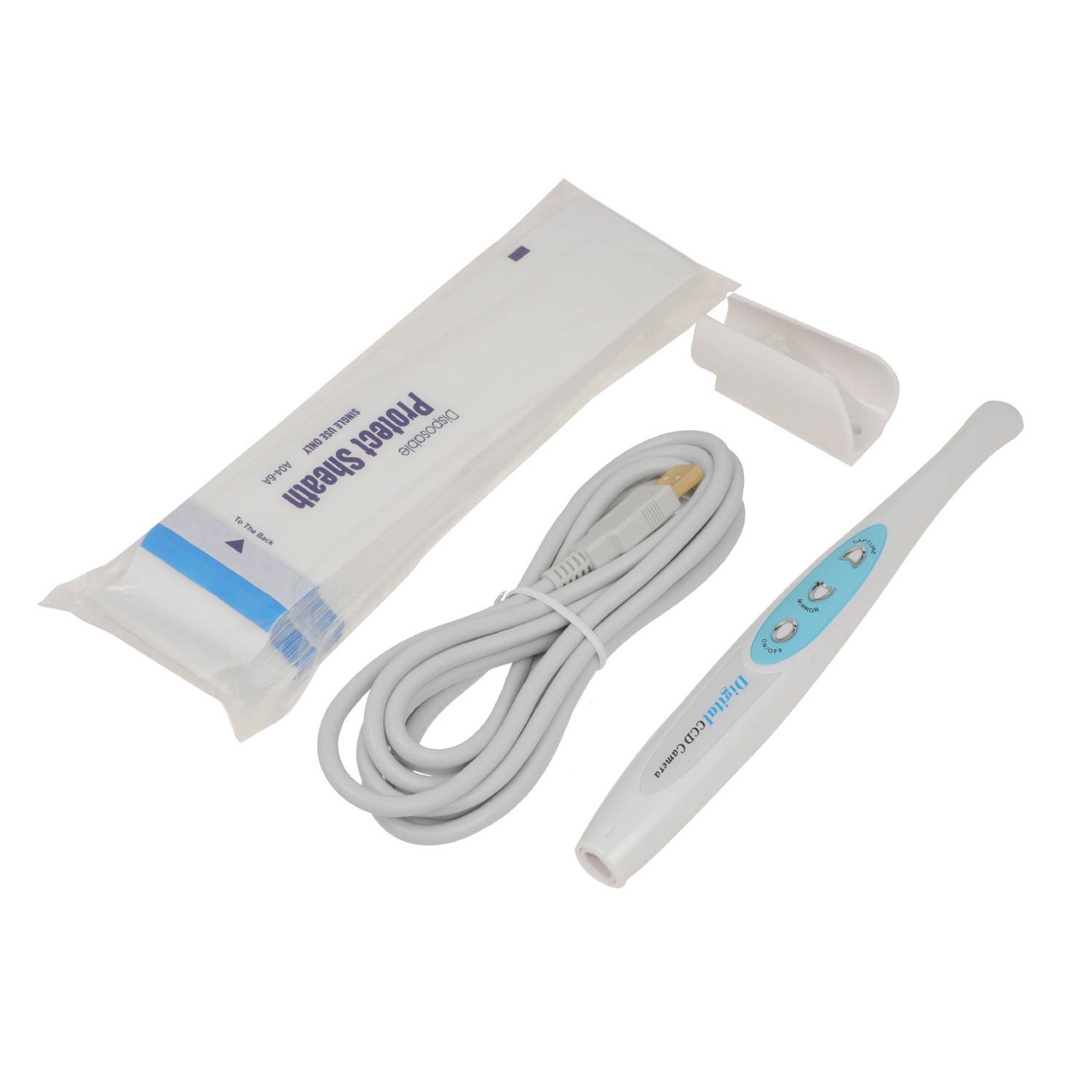 Cámara intraoral USB con cable profesional MD960U con función de espejo