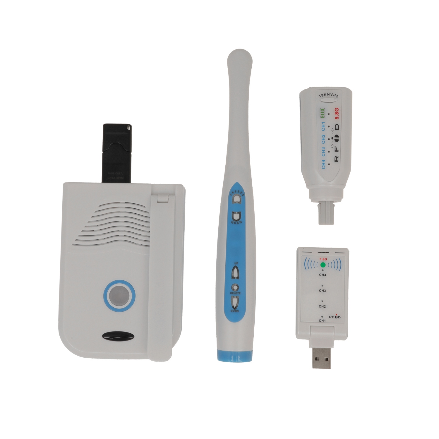 Cámara intraoral inalámbrica MD2000AW con VGA y WIFI para conectar con el monitor