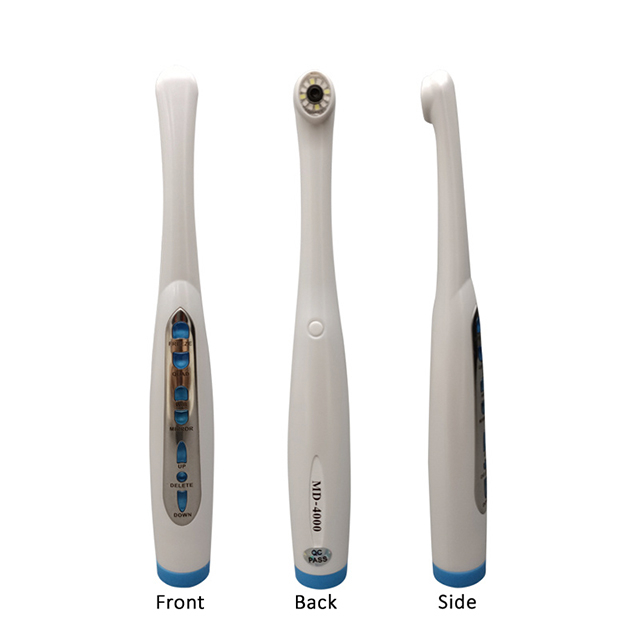 Cámara dental MD4000B 1080P HDMI y VGA a prueba de polvo e impermeable con luz azul